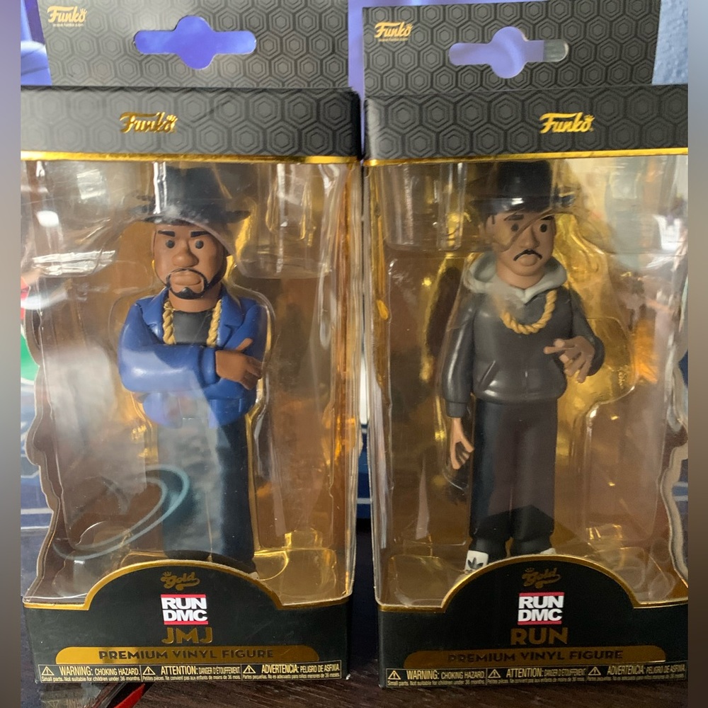 Funko Gold Run DMC Run & JMJ Unopened Premium Vinyk Figures